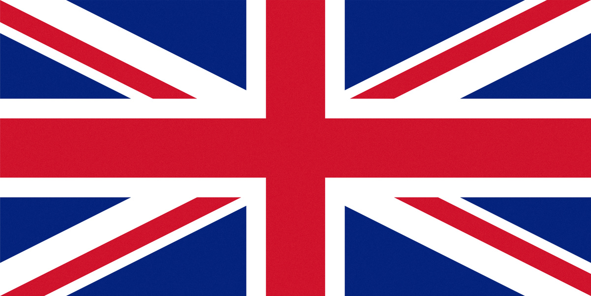 Texturized Flag of the United Kingdom (UK) Aka Union Jack